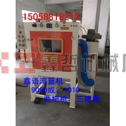 滾籃噴砂機 自動噴砂機 雙槍滾筒噴砂機 滾筒噴砂機
