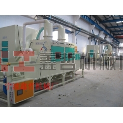 通過(guò)式自動(dòng)噴砂機(jī)，輸送式自動(dòng)噴砂機(jī)